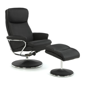 Relaxsessel Dokos mit Fußhocker von Home & Haus