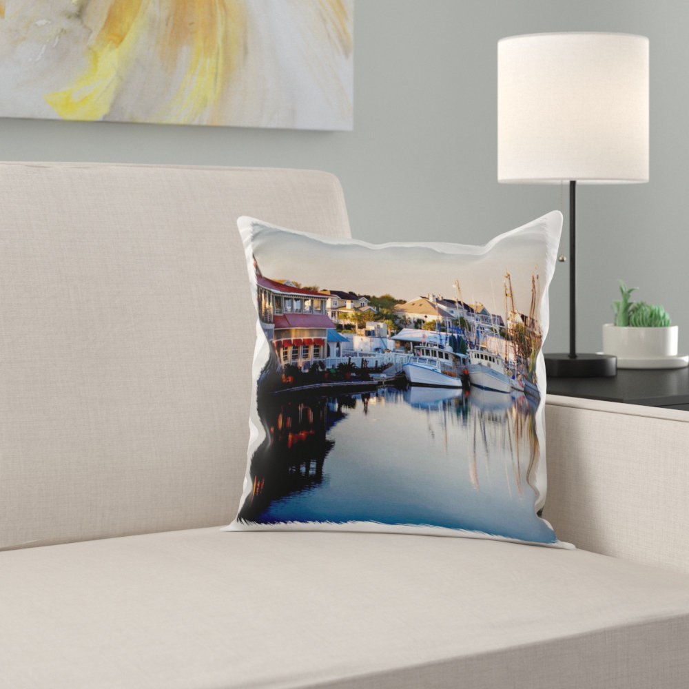 East Urban Home Sunrise Along Shems Creek Charleston South Carolina 16 Throw Pillow Cover Wayfair