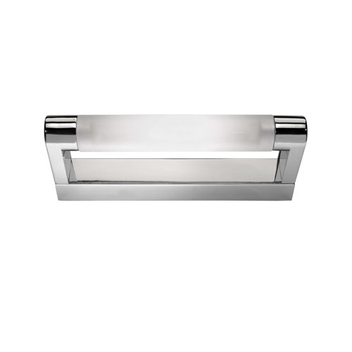 1-Light Flush Mount Brayden Studio Finish: Chrome