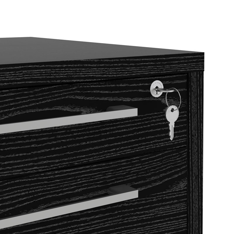 Latitude Run Khorawa 4 Drawer Mobile Vertical Filing Cabinet Wayfair
