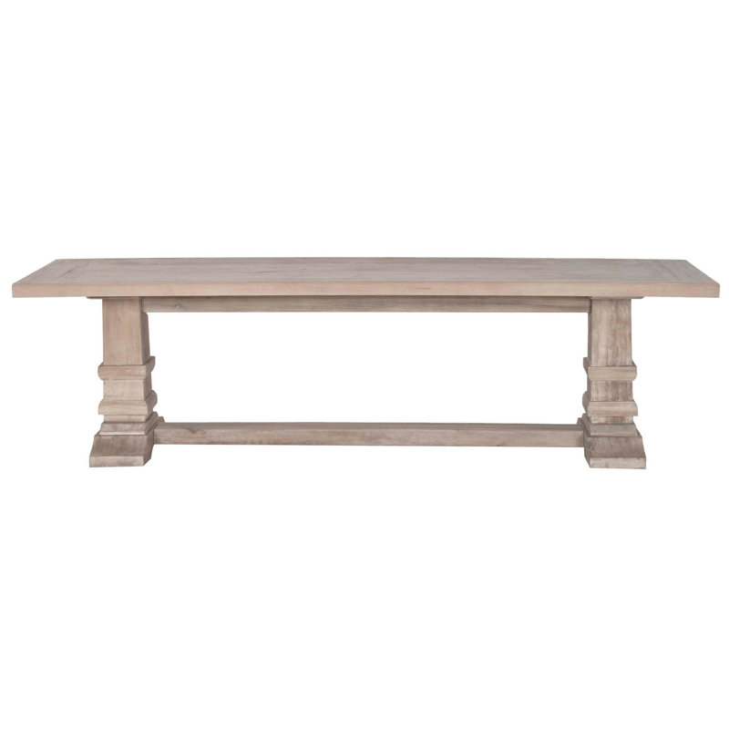 Parfondeval Double Pedestal Dining Bench