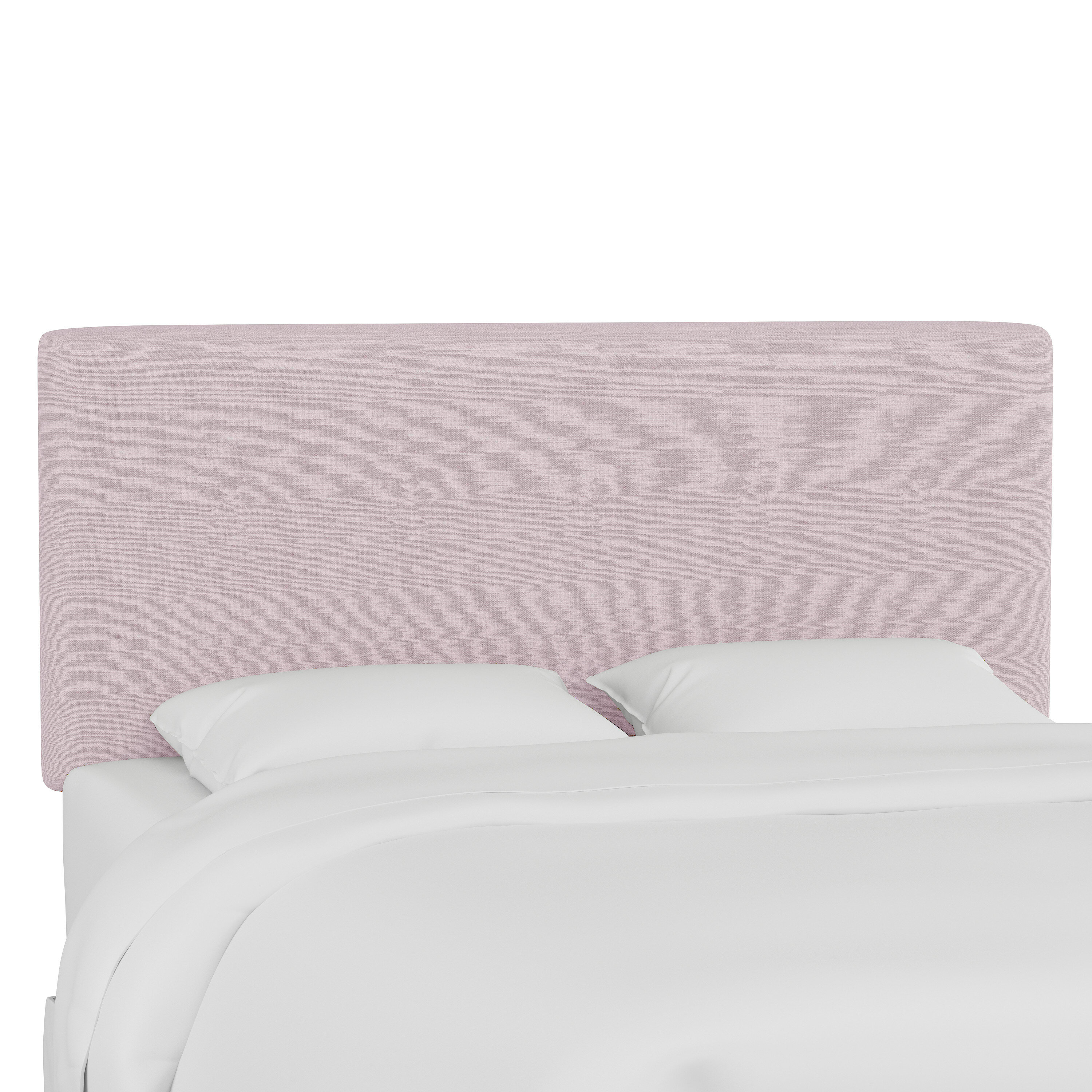 baby pink headboard