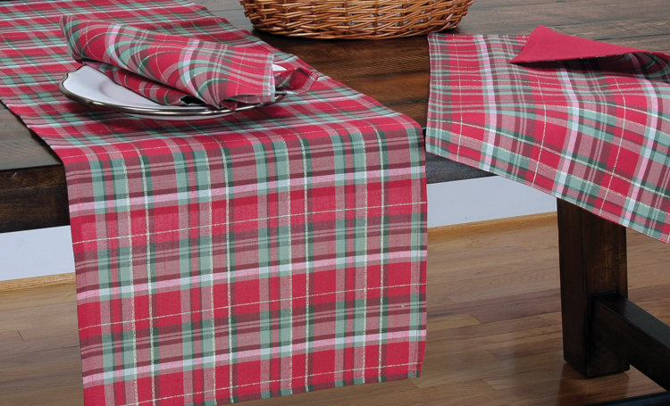 The Holiday Aisle Tartan Christmas Table Runner Reviews Holiday Tartan Christmas Table Runner