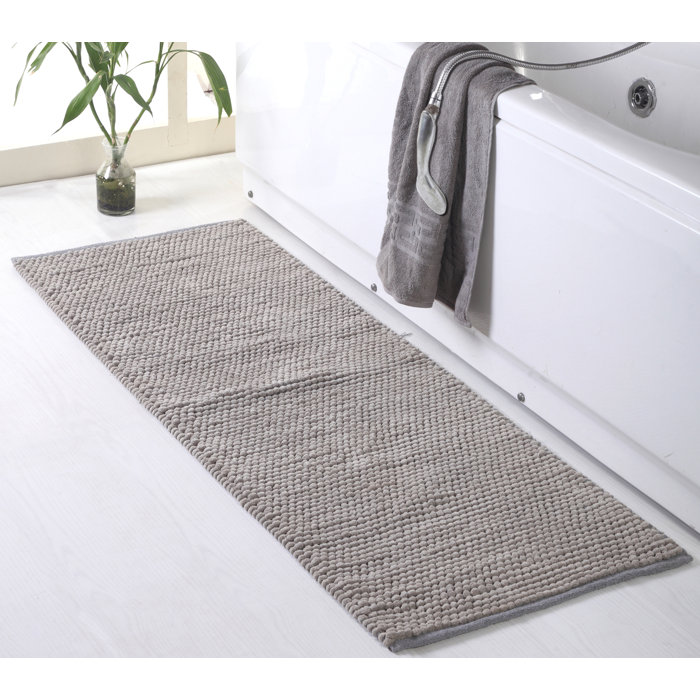 Ollert Chenille Loop Oversized Bath Rug