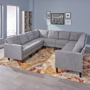 Mullenax Mid Century Modular Sectional by Ivy Bronx 2019 Sale