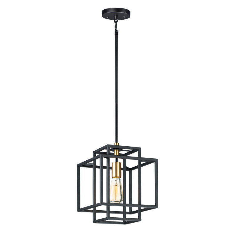 Wrought Studio Lavelle 1 Light Single Square Rectangle Pendant