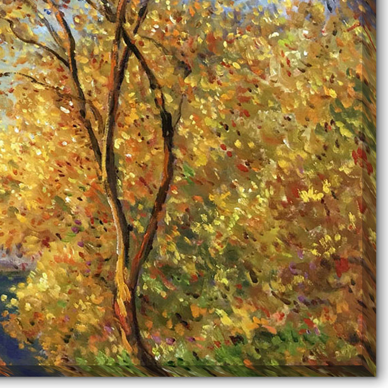 Wildon Home Antibes View Of Salis By Claude Monet Framed