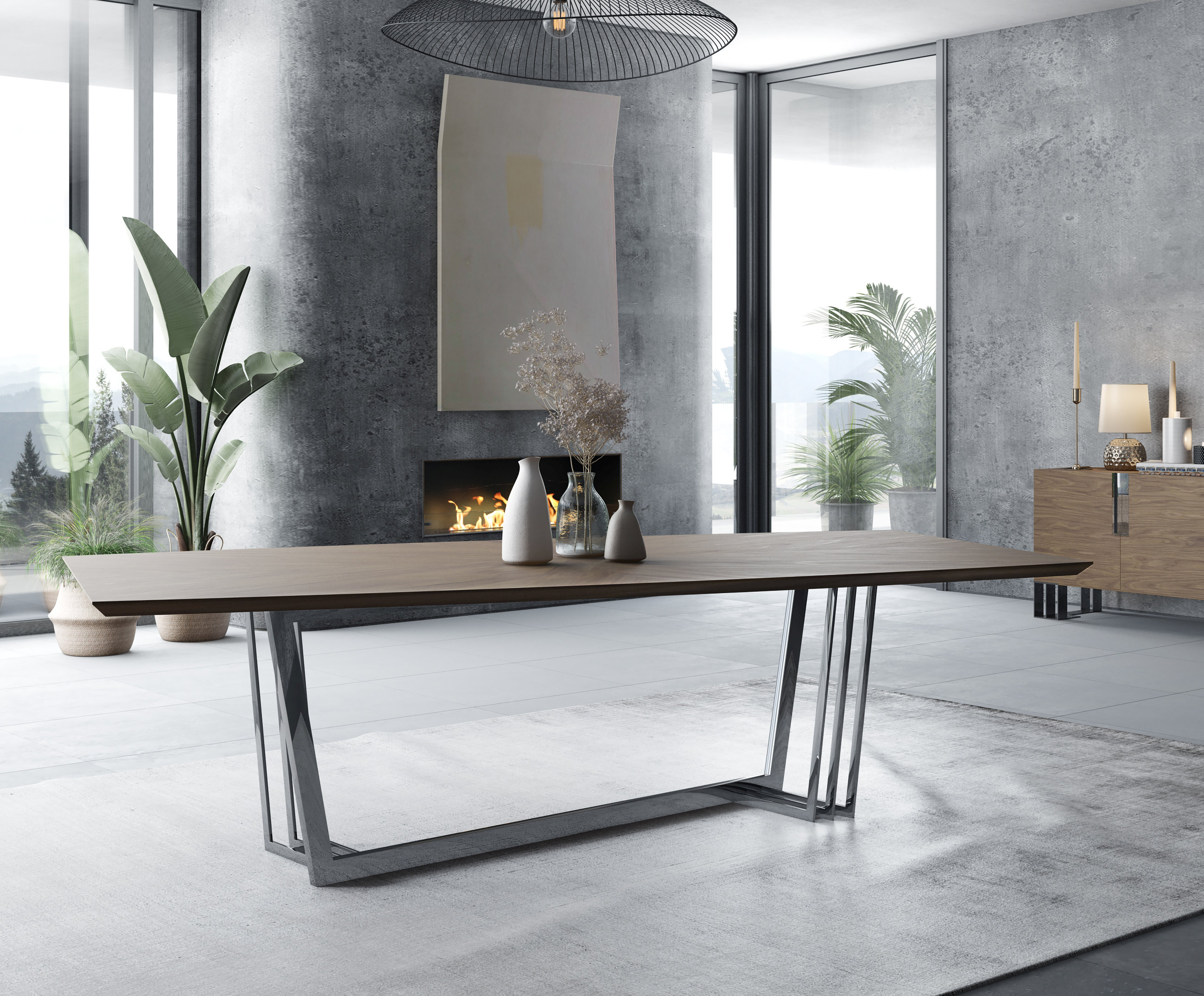 Orren Ellis Borotice 51 Trestle Dining Table Wayfair