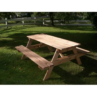 Wooden Picnic Bench By Sol 72 Outdoor