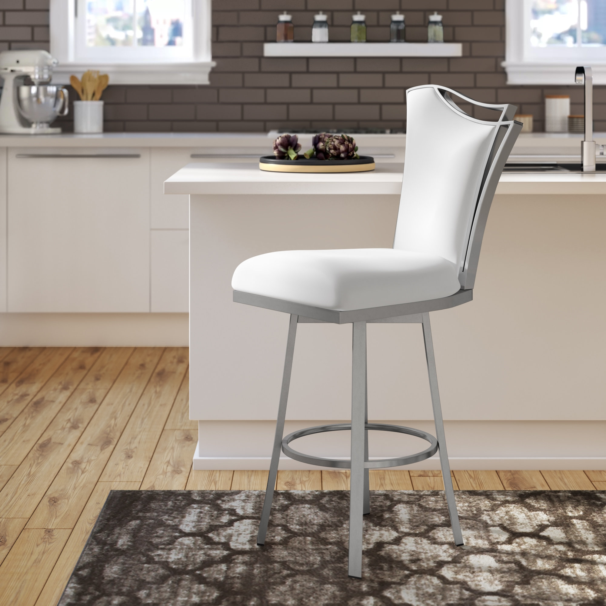 Willa Arlo Interiors Wasson Swivel Bar & Counter Stool & Reviews Wayfair