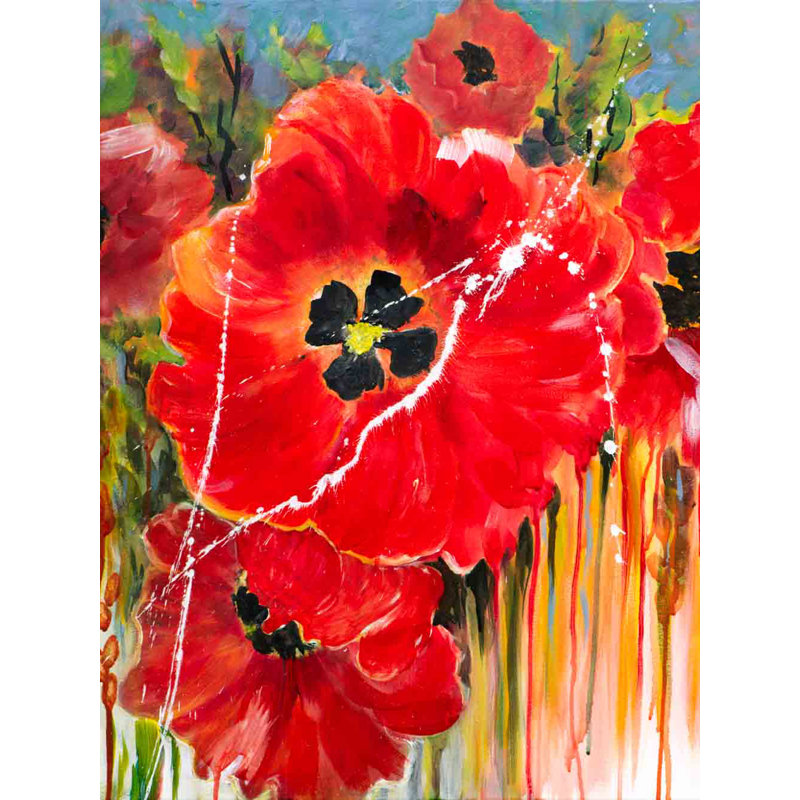 Latitude Run Hide And Seek Acrylic Painting Print On Canvas