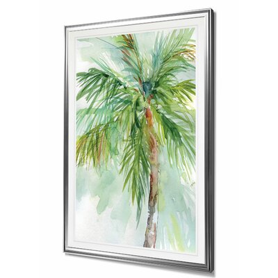 Bay Isle Home Palm Breezes I - Picture Frame Print & Reviews | Wayfair