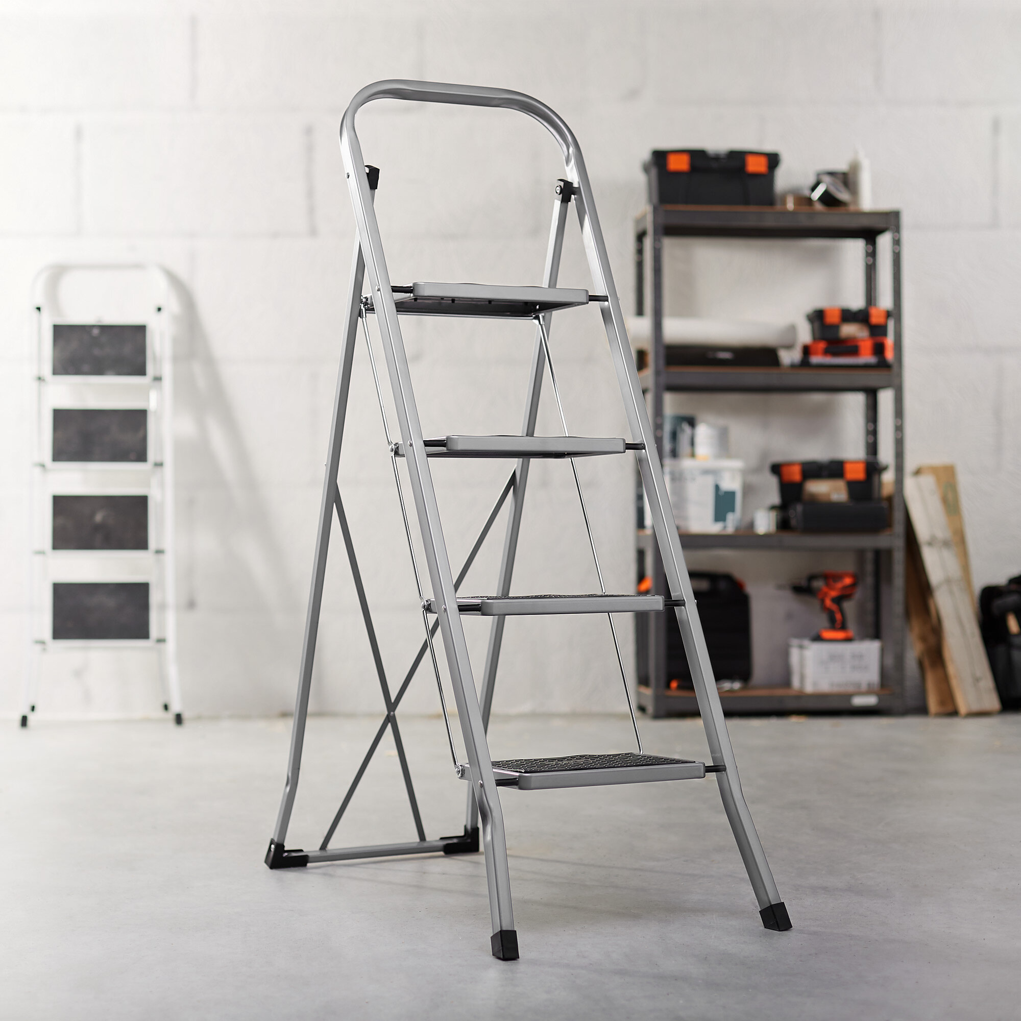 vonhaus 3 step ladder