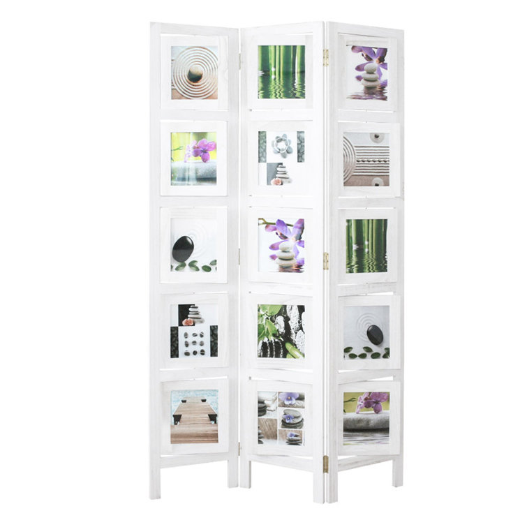 Brambly Cottage Radford 93cm W X 161cm H 3 Panel Solid Wood Folding Room Divider Reviews Wayfair Co Uk