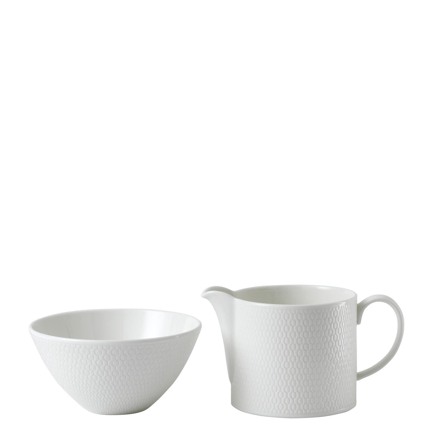 Wedgwood Gio Sugar and Creamer Set Wayfair
