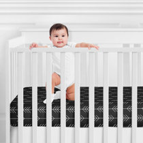 geometric crib sheets