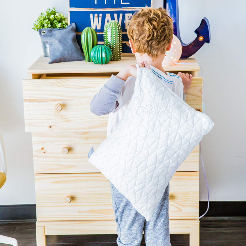Coop Home Goods Memory Foam Toddler Medium Support Pillow Wayfair