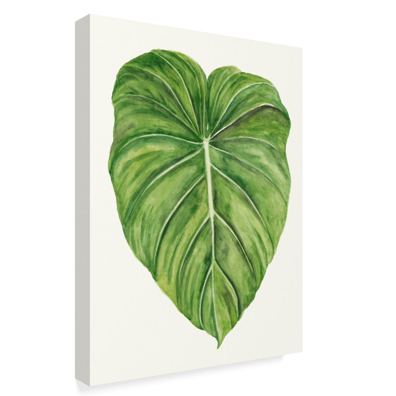 East Urban Home Tropical Breeze Leaves Ii Acrylic Painting Print