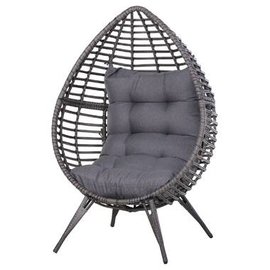 keeva round ball patio chair