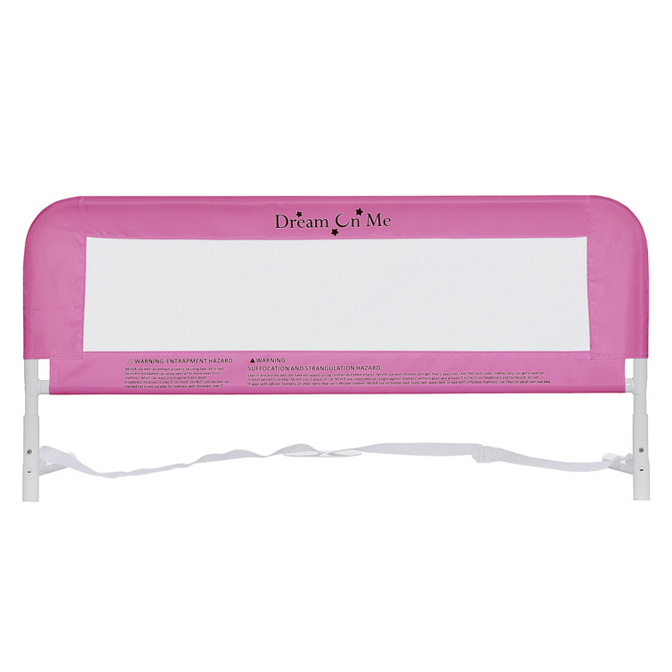 pink bed guard