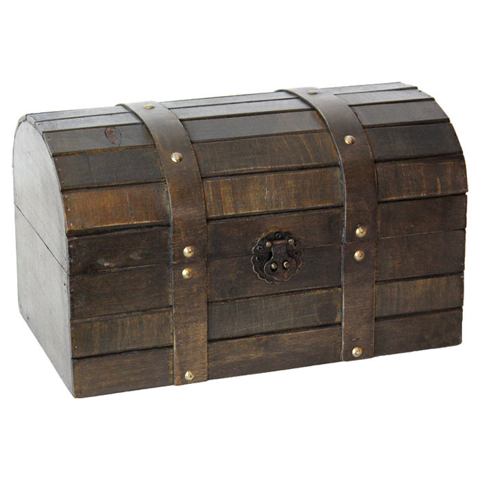 World Menagerie Layden Old Style Barn Wood Trunk & Reviews | Wayfair