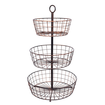 3 Tier Fruit Wire Basket