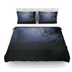 Song of the Nightbird by Monika Strigel Featherweight Duvet Cover