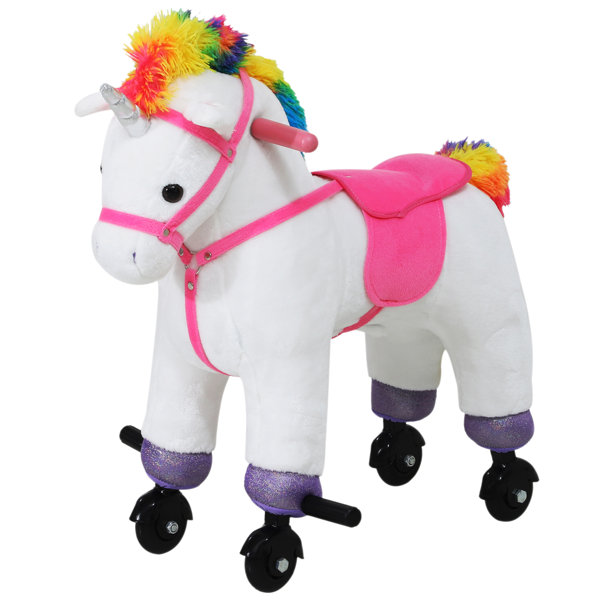 rockabye angel the unicorn rocker ride on