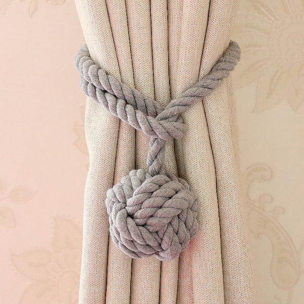 Curtain Tie Backs Rope Wayfair Curtain Tie Backs Rope Wayfair