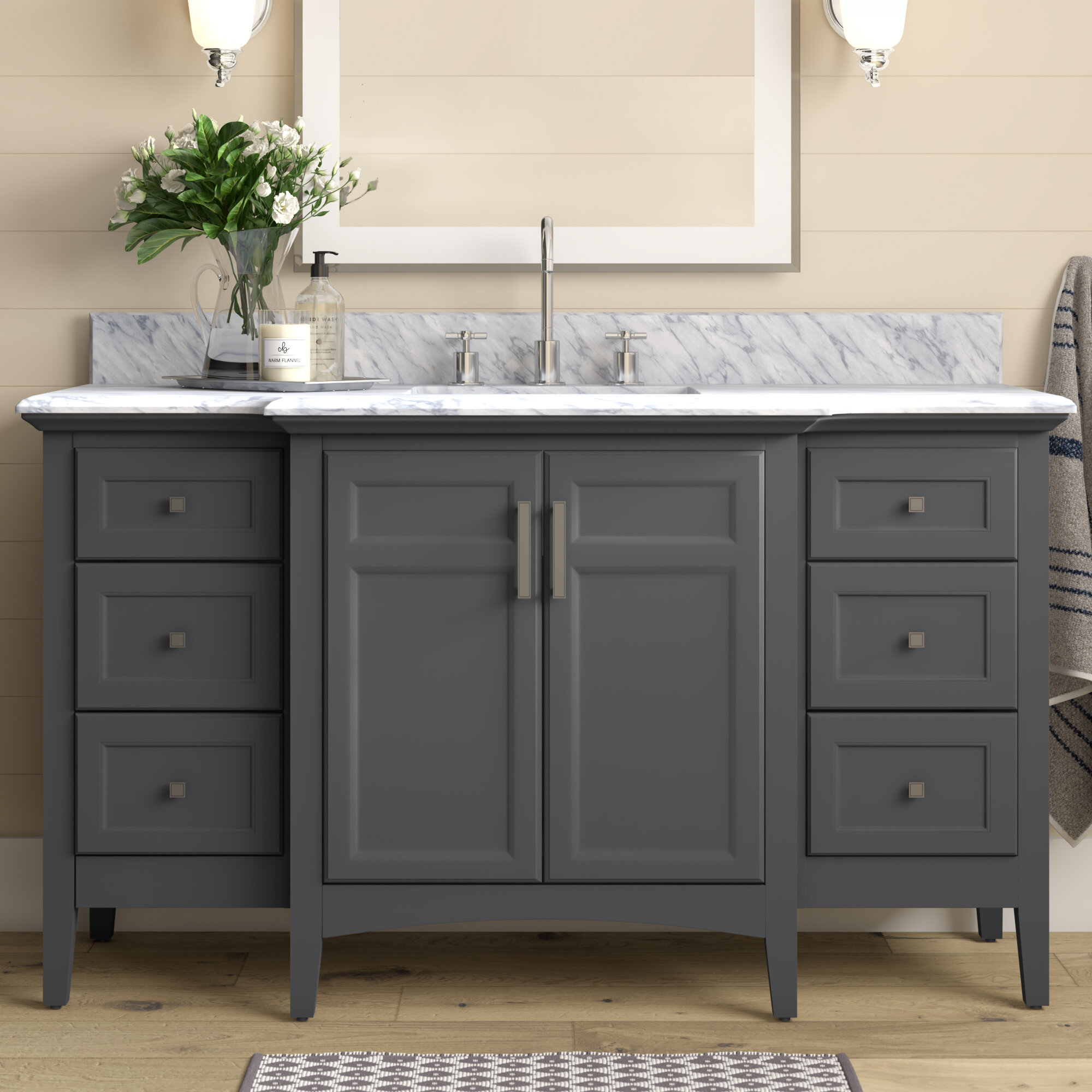 Bulger 60 Single Bathroom Vanity Set Reviews Joss Main