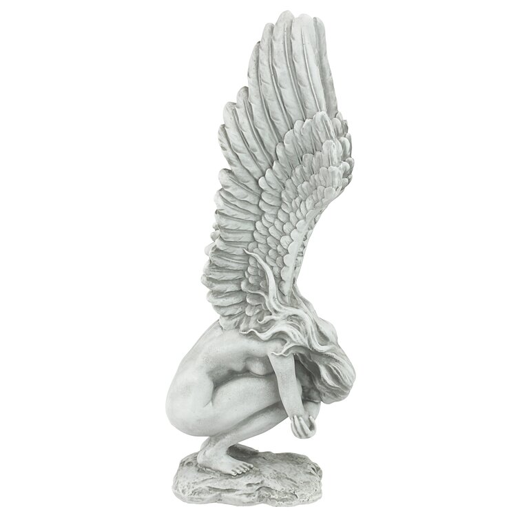 Medium Design Toscano Remembrance and Redemption Angel Sculpture