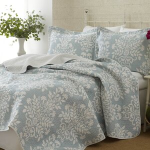 Rowland Reversible Coverlet Set by Laura Ashley Home