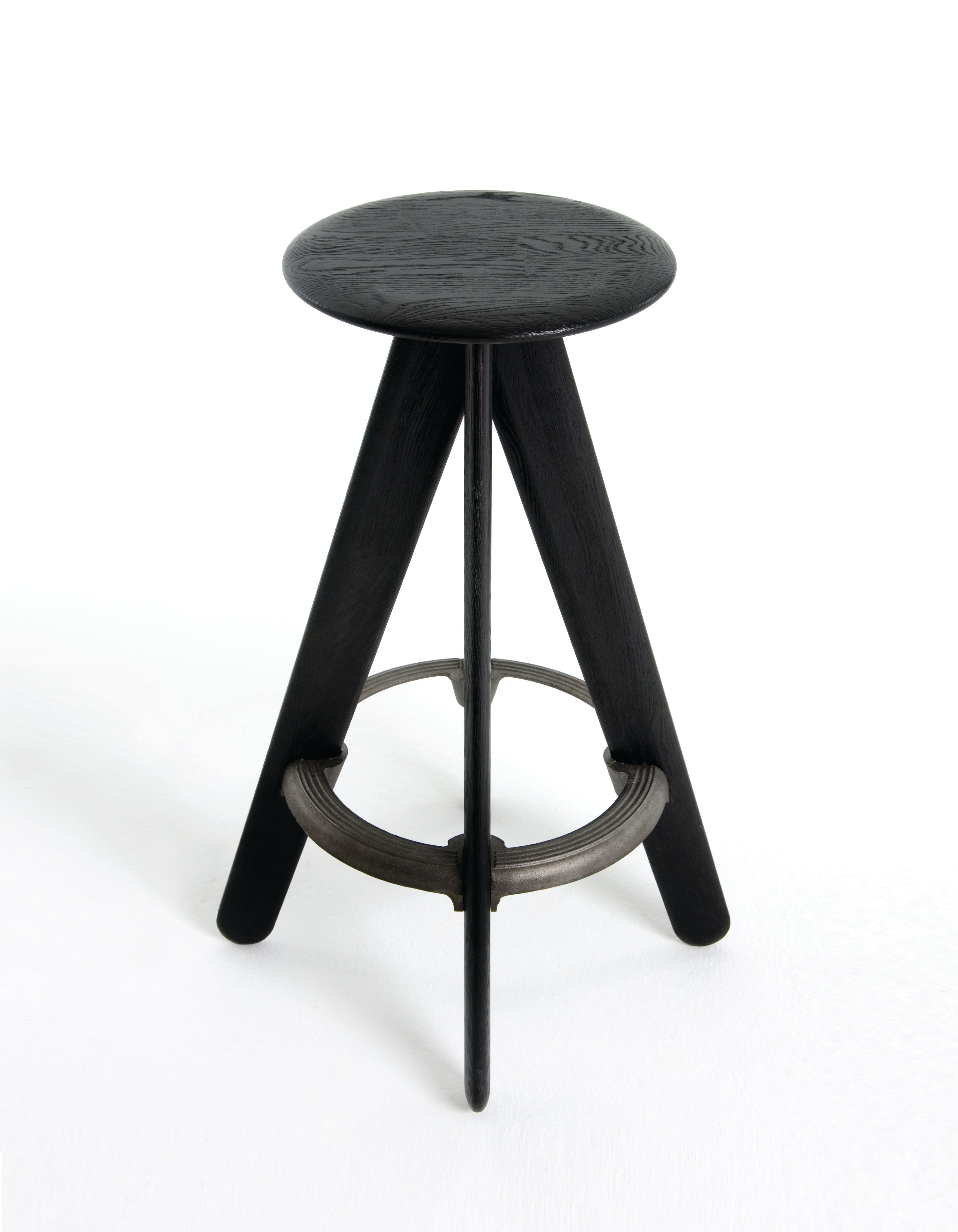 black patio bar stools on Tom Dixon Slab Bar Stool Black Wayfair