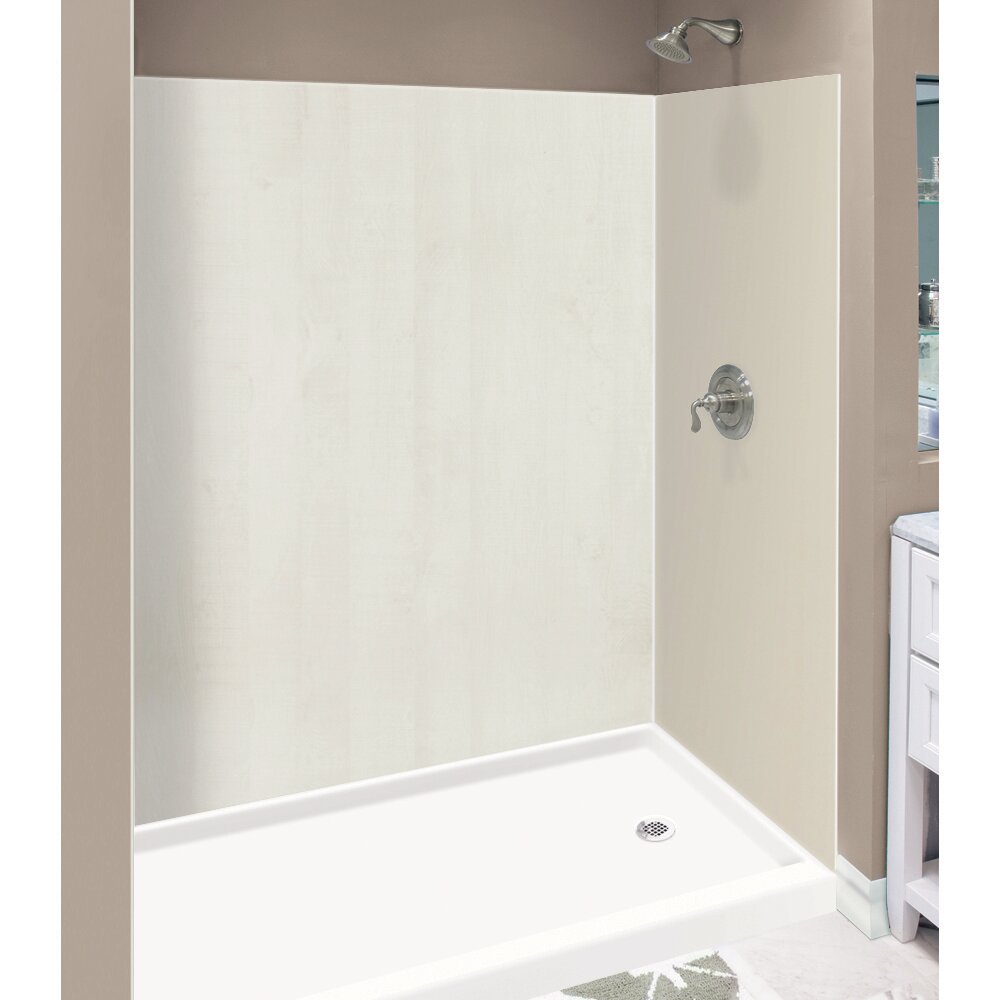 Transolid 60 W X 72 H Framed Rectangle Shower Stall And Base Included Wayfair