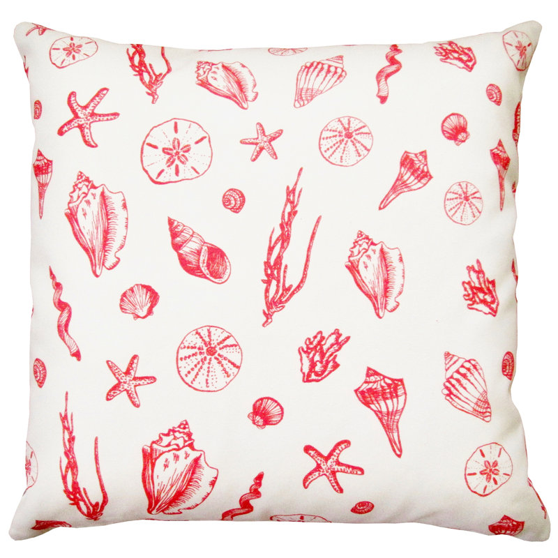 Shells Throw Pillow