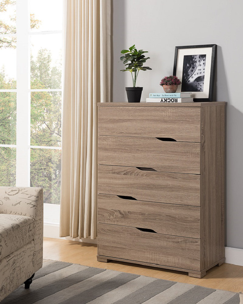 Briaroaks Modern 5 Drawer Dresser Briaroaks Modern 5 Drawer Dresser
