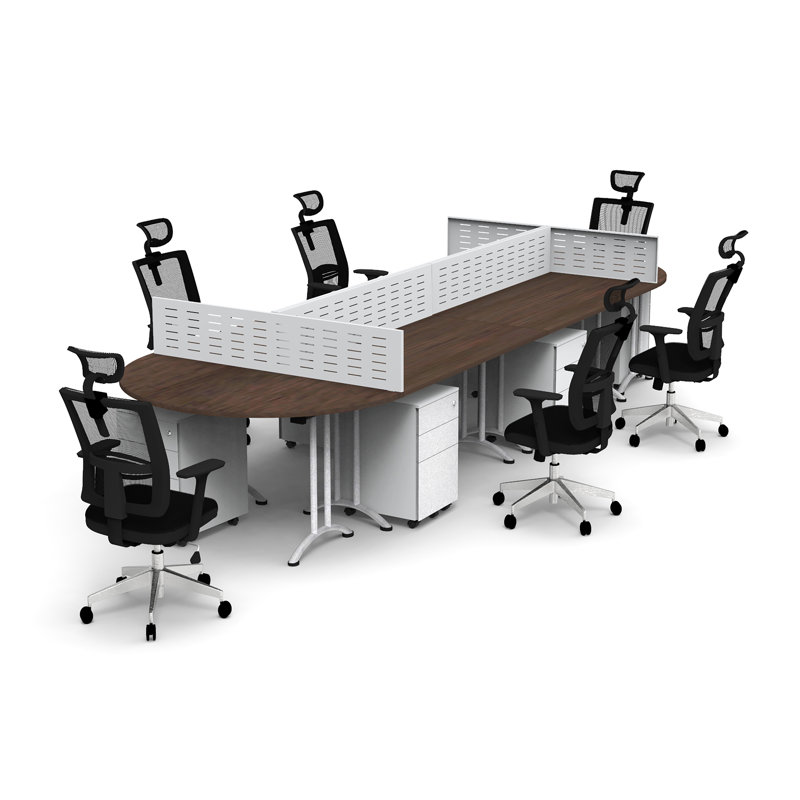 Inbox Zero Work Station Meeting Seminar Rectangular Conference Table And Chair Set Wayfair