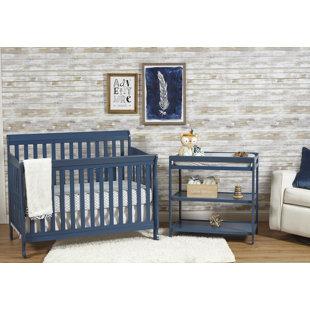 blue nursery furniture