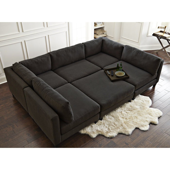 Home By Sean Catherine Lowe Chelsea Reversible Sleeper Sectional Trending Searches