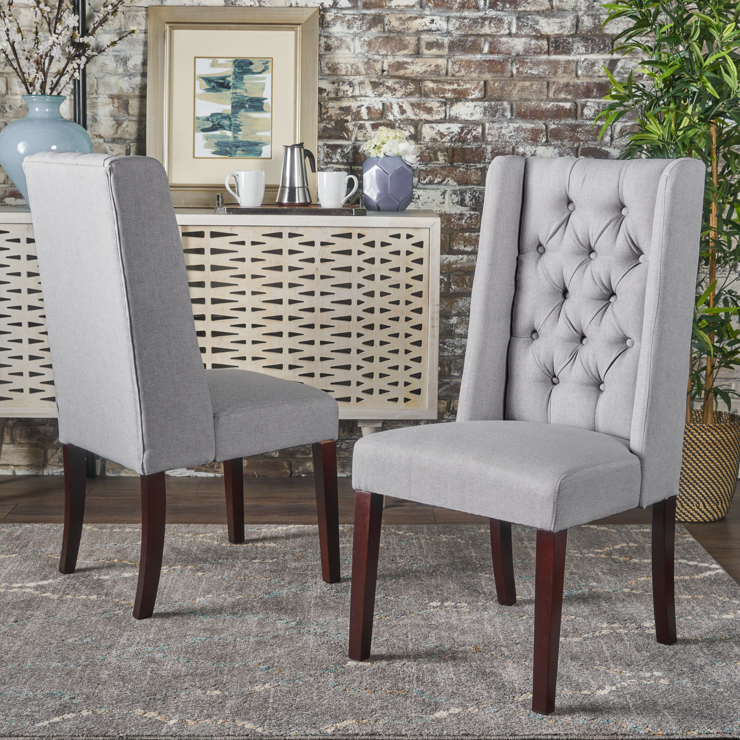 Tufted Dining Room Chairs / Dining Room Castella Tufted Dining Chair Mathis Brothers Furniture / Ships free orders over $39.