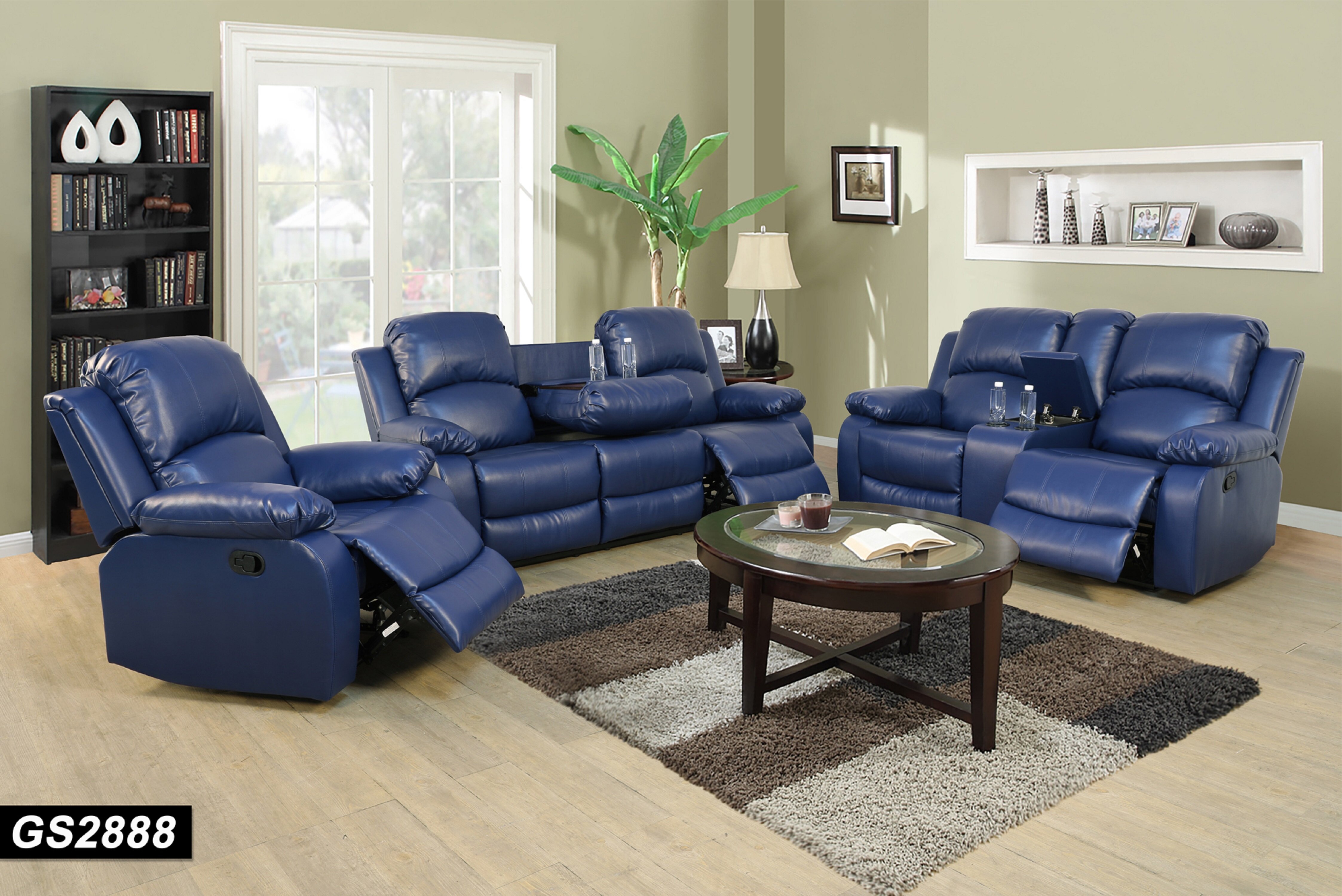 Marylyn 3 Piece Reclining Living Room Set