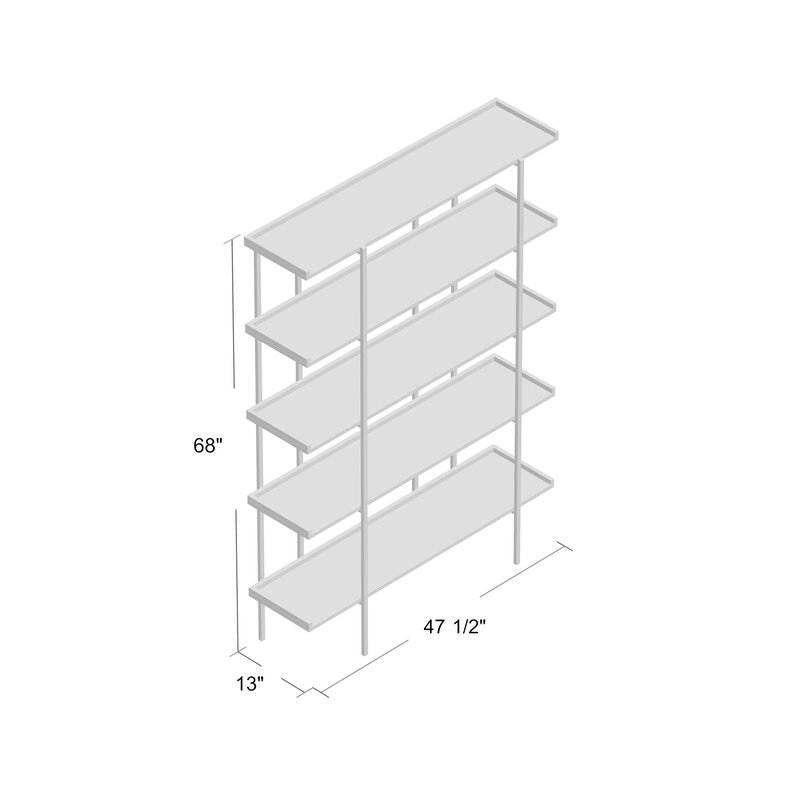 Hickenbottom Etagere Bookcase Reviews Joss Main