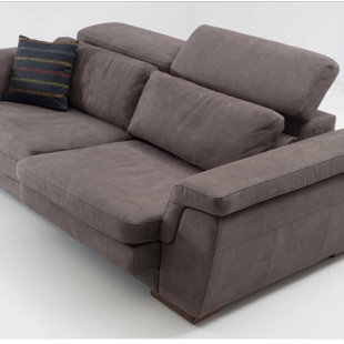 Mardini 3 Seater Grey Suede By Orren Ellis Find Great Deals Mardini 3 Seater Grey Suede By Orren Ellis