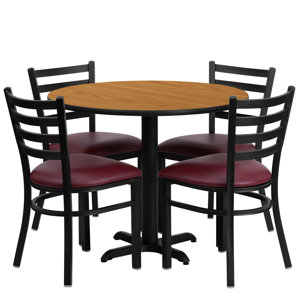 Jinnie 5 Piece Dining Set by Red Barrel Studio