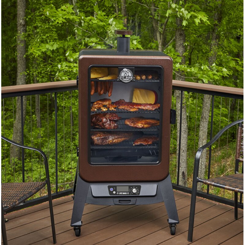 Pit Boss Vertical Digital Pellet Electric Smoker & Reviews | Wayfair