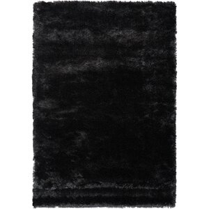 Pilipenko Hand-Tufted Charcoal Area Rug