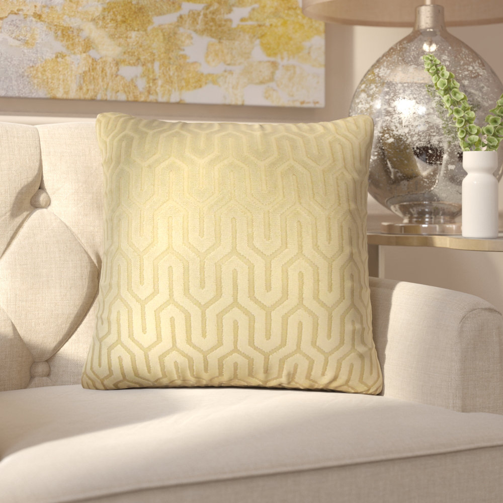 Everly Quinn Kaison Geometric Throw Pillow Wayfair