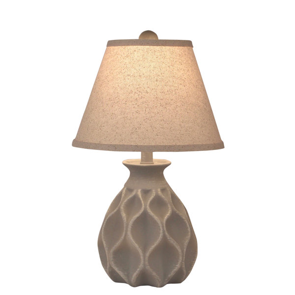 short wide table lamps