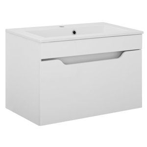 Belfry Bathroom Laura 80cm Wall Mounted Vanity Unit with Tap