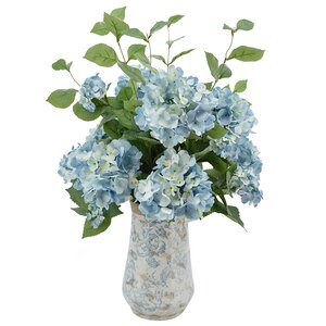 Hydrangea Arrangements in Vase